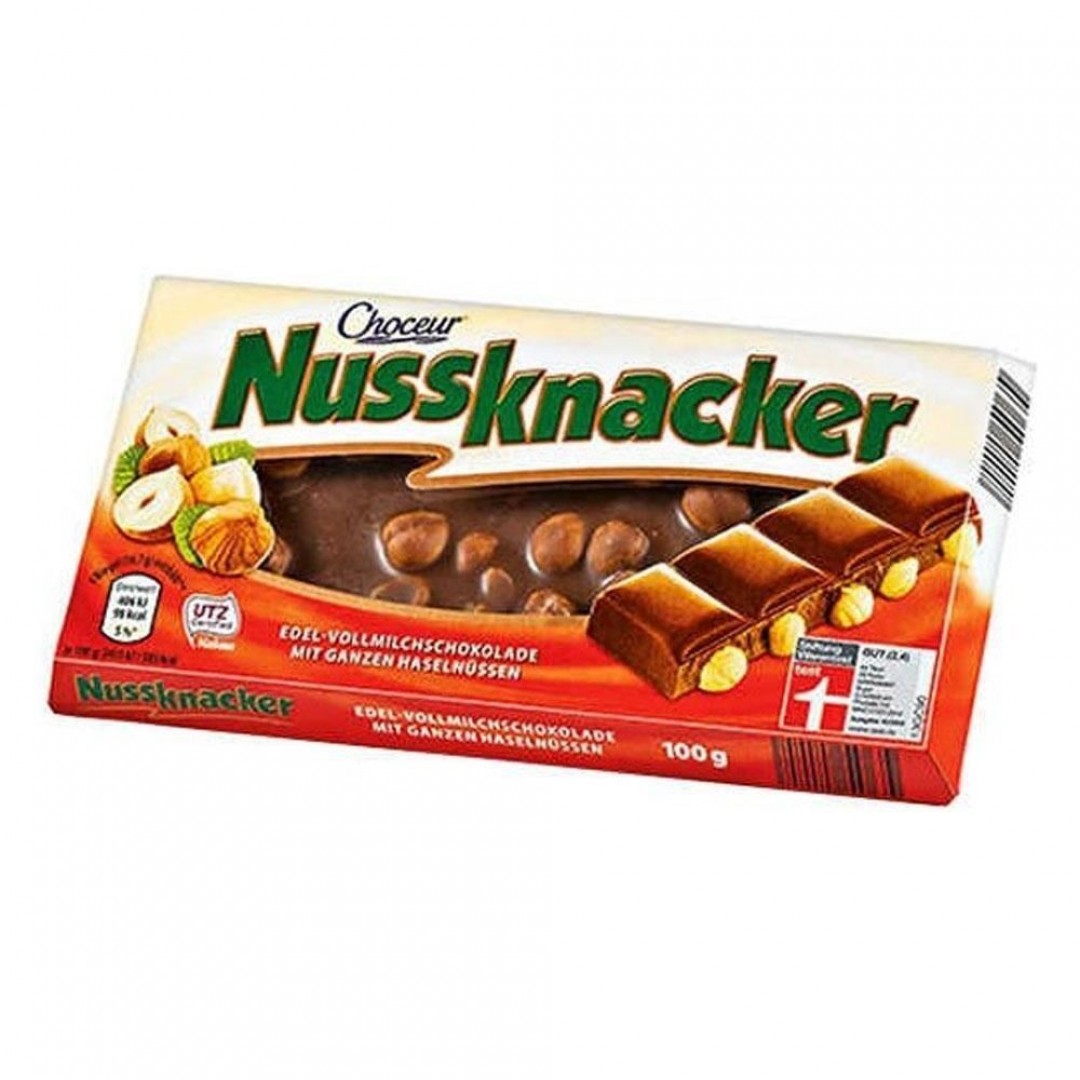 Choceur Nussknacker Fındıklı Çikolata (100 g)