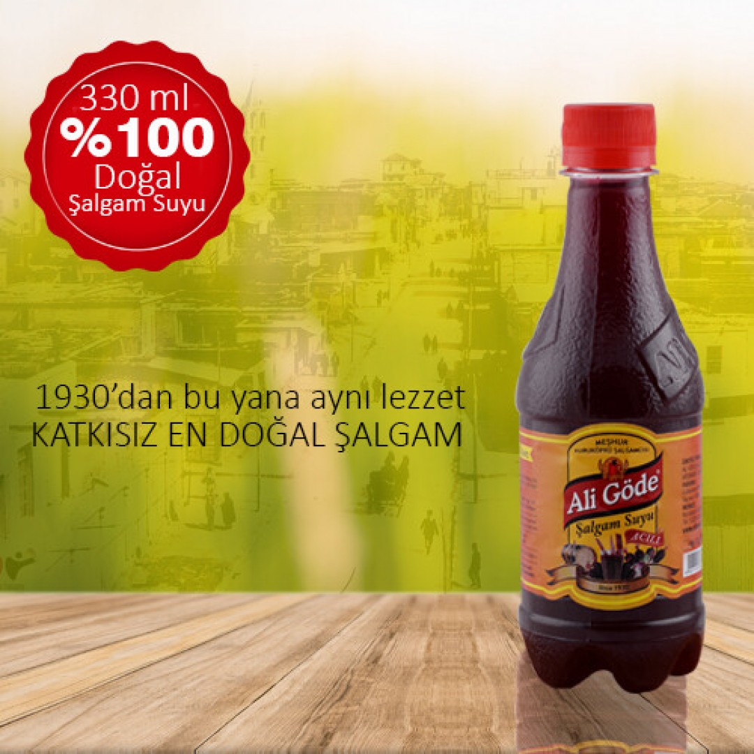 Ali Göde Acılı Şalgam (330 ml)